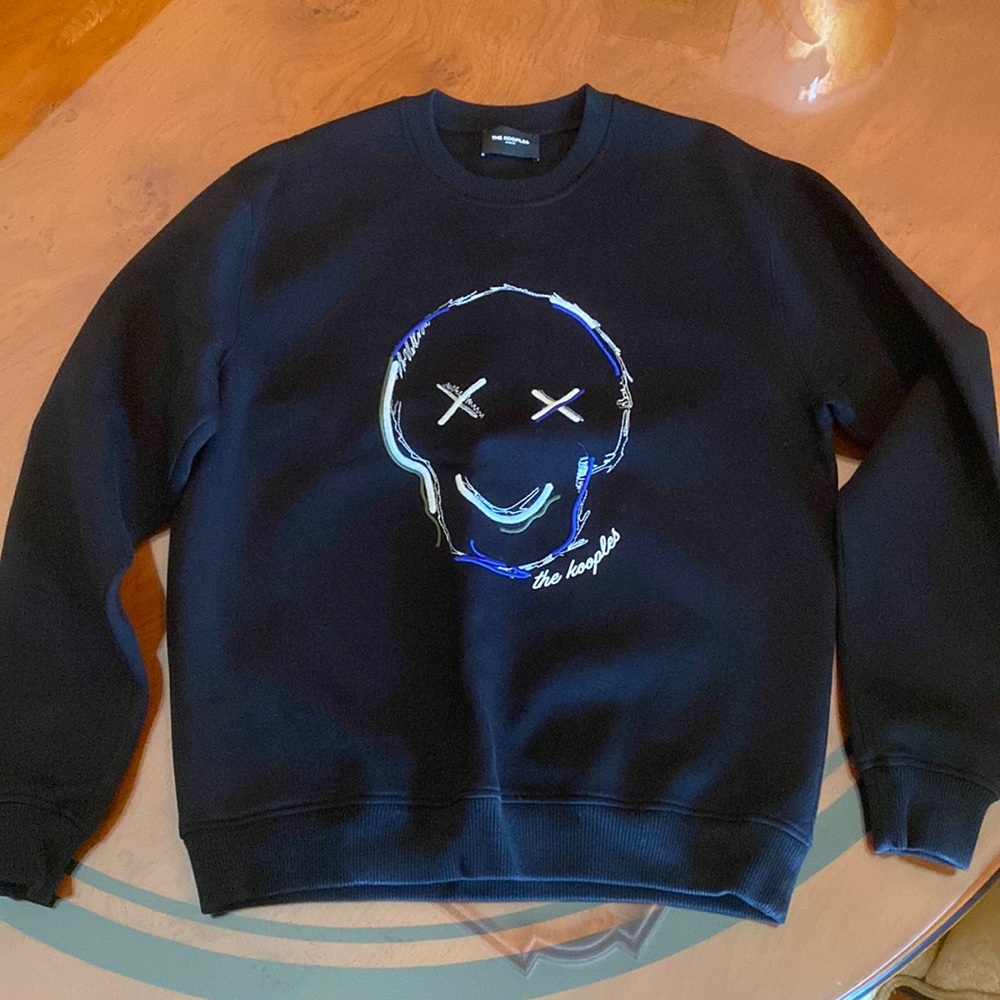 100% Authentic THE KOOPLES SLULL CREWNECK SIZE LARGE for men